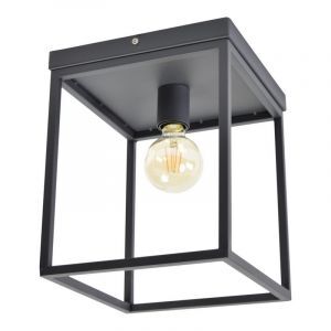 Lampada da soffitto nera industriale, Redox