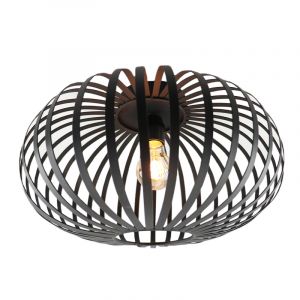 Plafoniera nera industriale, Lieve