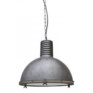 Lampade a sospensione per tavolo da pranzo nera industriale, Descon