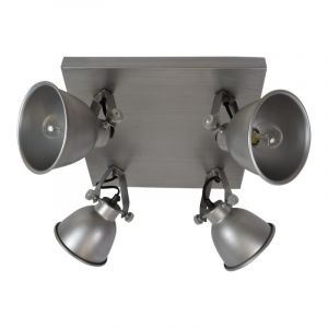 Faretto da soffitto grigio industriale, Redon