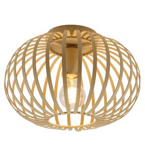 Plafoniera beige industriale, Lieve