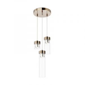 Lampada a sospensione dorata design, Maxwell