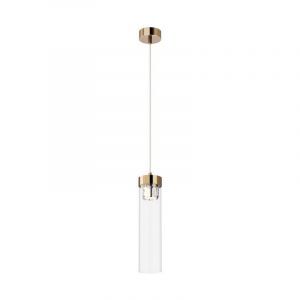 Lampada a sospensione dorata design, Maxwell