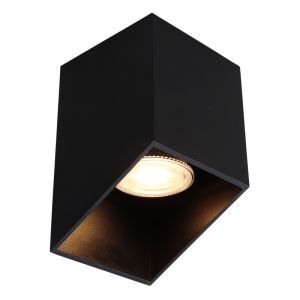 Faretto da superficie nero moderno, Neva
