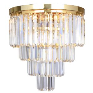 Lampada da soffitto dorata design, Kajol
