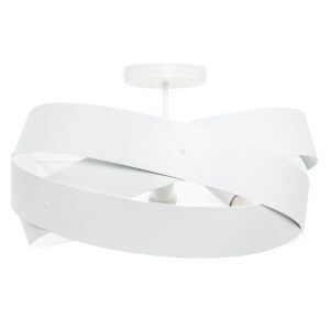 Lampada da soffitto bianca moderna, Tanno