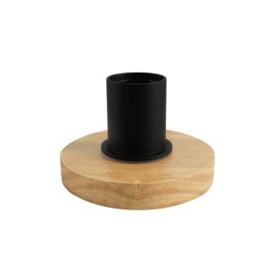 Lampada da tavolo senza paralume legno, Rika