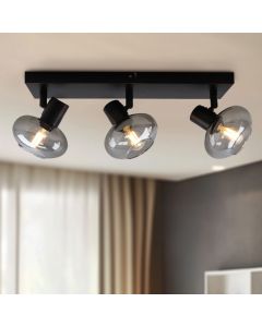 Faretto da soffitto nero design, Skip