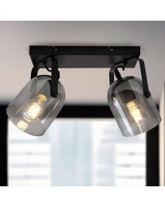 Faretto da soffitto grigio design, Clyde
