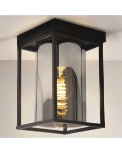 Lampada da soffitto nera moderna, Jessa