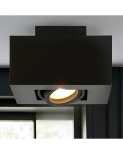 Faretto da superficie nero moderno, Akira