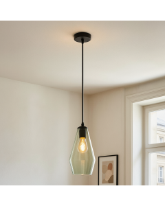 Lampada a sospensione verde moderna, Aimee