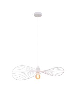 Lampada a sospensione bianca moderna, Jolinda
