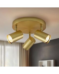 Faretto da soffitto in ottone moderno, Elena