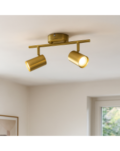 Faretto da soffitto in ottone moderno, Elena