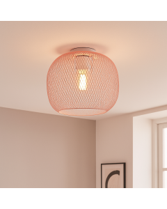 Lampada da soffitto rosa industriale, Emado