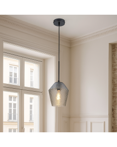 Lampada a sospensione trasparente moderna, Nanko