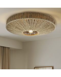 Lampada da soffitto marrone rustica, Sanny