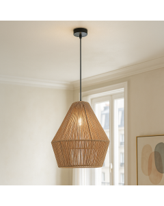 Lampada a sospensione rosa rustica, Holly