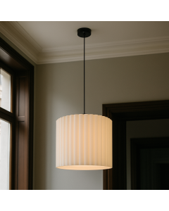 Lampada a sospensione beige moderna, Sarita