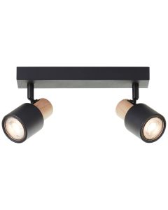 Faretto da soffitto nero moderno, Soscha