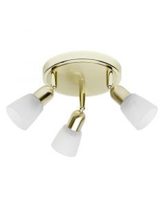 Faretto da soffitto in ottone metallo, Ingo