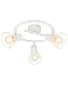 Lampada da soffitto bianca moderna, Aina