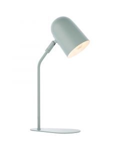 Lampada da tavolo verde moderna, Lukas, con interruttore