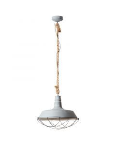 Lampada a sospensione grigia industriale, Jeysmell