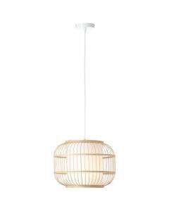 Lampada a sospensione legno rustica, Hans