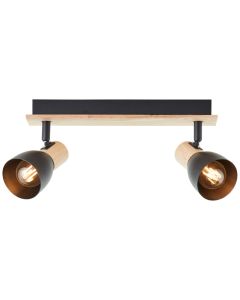 Faretto da soffitto nero rustico, Tyrone