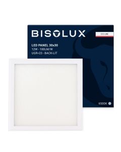 Pannello LED 30x30 cm, 18W, 6500K