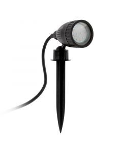 Faretto da giardino nero in plastica, Judy, IP44