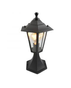 Lampada da esterno nera in alluminio, Alieke, IP44