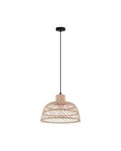 Lampada a sospensione in legno, Alida