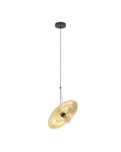 Lampada a sospensione in ottone in acciaio, Jesmer