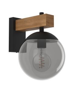 Lampada da esterno grigia in vetro, Boris, IP44