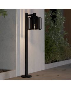 Lampada da esterno nera in alluminio, Rebecca, IP65