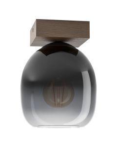Lampada da soffitto marrone in legno, Frida