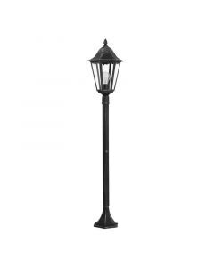 Lampada da esterno nera in alluminio, Leanna, IP44