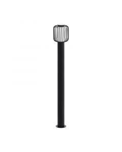Lampada da esterno nero in acciaio, Latife, IP44
