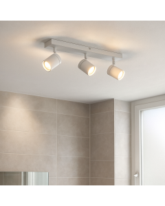 Faretto da soffitto bianco moderno, Ciara, IP44