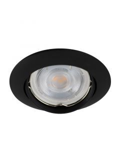 Faretto da incasso nero in alluminio, Ipsi