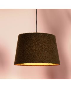 Lampada a sospensione vintage verde, Woolly