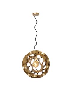 Lampada a sospensione moderna dorata, Hannelore