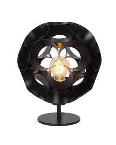 Lampada da tavolo moderna nera, Hannelore