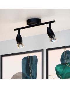 Faretto da soffitto moderno nero, Caro