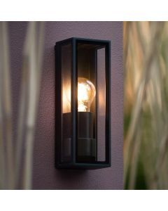 Lampada da esterno moderna nera, Dukan, IP65