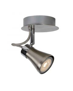 Faretto da soffitto moderno cromato, Bolo