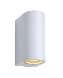Lampada da parete up down moderna bianca, Zora, IP44